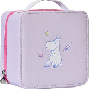 dearcloud x Moomin Off To The Sea Cosmetics Bag Faux Leather Makeup Organizer